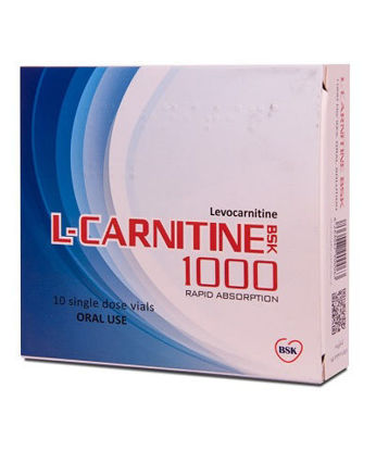تصویر  بی اس کی ویال خوراکی ال کارنیتین  L Carnitine BSK1000