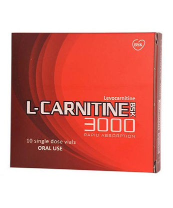 تصویر  بی اس کی ویال خوراکی ال کارنیتین  L Carnitine BSK 3000