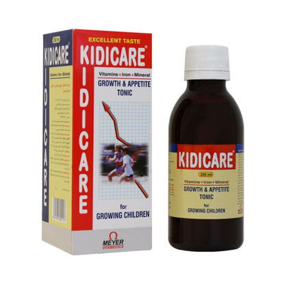 تصویر  شربت کیدی کر مولتی ویتامین + آهن + مینرال    Meyer Kidicare Multi vit.+Iron+Minerals Syrup