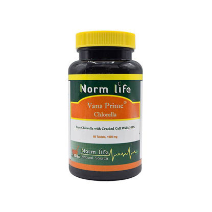 تصویر  قرص وانا پرایم کلرلا 1000میلی گرمی نورم    Norm Life Vana Prime Chlorella 1000 mg