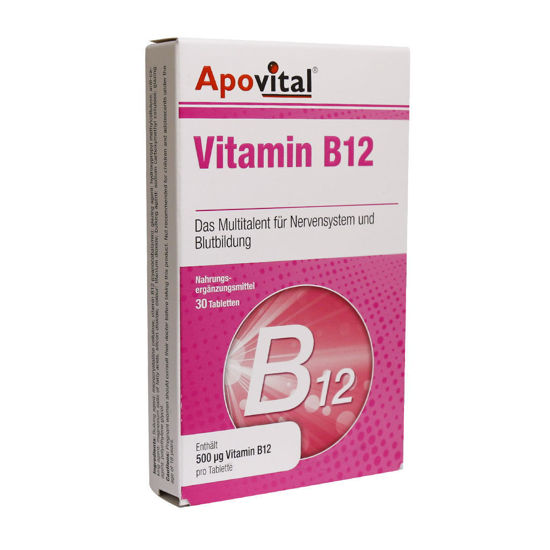 تصویر  قرص ویتامین ب12 500 میکروگرم    Vitamin B12 500