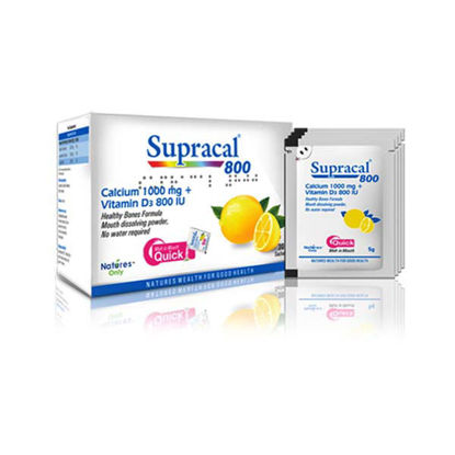 تصویر  پودر سوپراکل 800  Supracal 800 30 Sachet