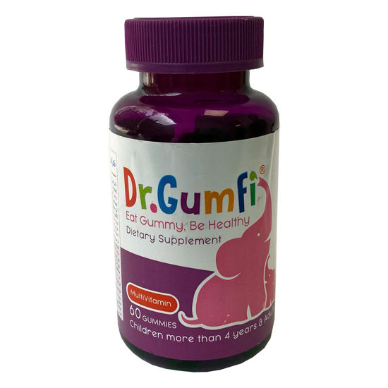 تصویر  پاستیل مولتی ویتامین دکتر گامفی Dr Gumfi Chewable Multivitamin Gummies
