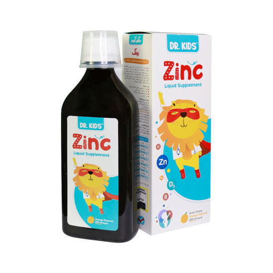 تصویر  شربت زینک دکترکیدز   Zinc Liquid Supplement