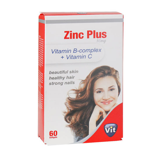 تصویر  کپسول  زینک پلاس استارویت Zinc Plus Vitamin B Complex And Vitamin C