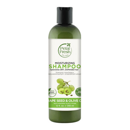 تصویر  پتال فرش - شامپو تقویت کننده موهای خشک        PETAL FRESH - Moisturizing Grape Seed & Olive Hair Shampoo