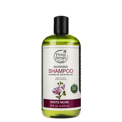 تصویر  شامپو موهای چرب تقویت کننده و ضد ریزش مو پتال فرش PETAL FRESH - Silking Shampoo White Musk