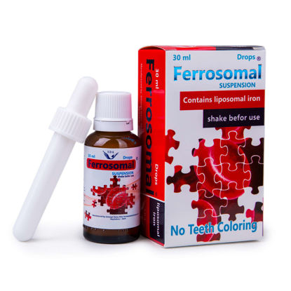 تصویر  قطره فروزومال  Ferrosomal Drops