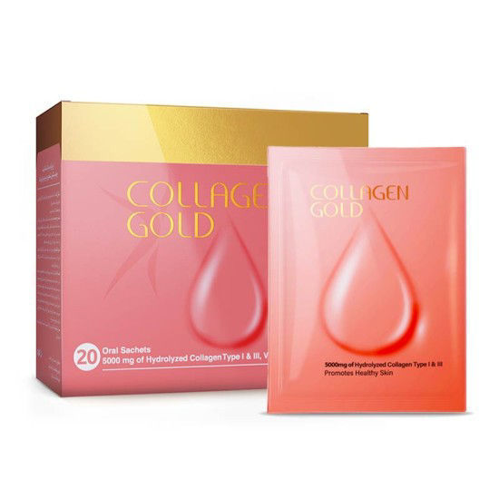 تصویر  ساشه کلاژن گلد     Collagen Gold Sachet