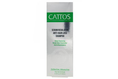 تصویر  شامپو تقویت کننده موهای چرب کاتوس  CATTOS