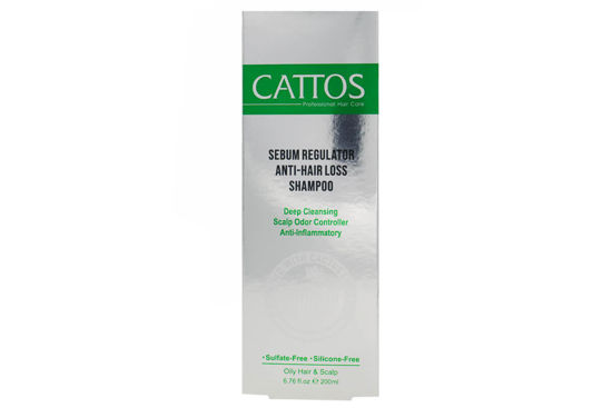 تصویر  شامپو تقویت کننده موهای چرب کاتوس  CATTOS